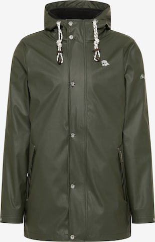 Schmuddelwedda Weatherproof jacket in Green: front