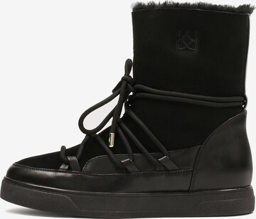 Kazar - Botas de nieve en negro: frente