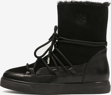 Kazar Snow Boots in Black: front