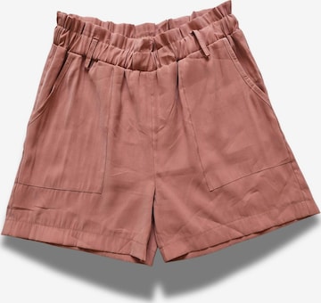 Wide Leg Pantalon folklorique 'Viscose Summer Shorts' Your Passion Fashion en orange : devant