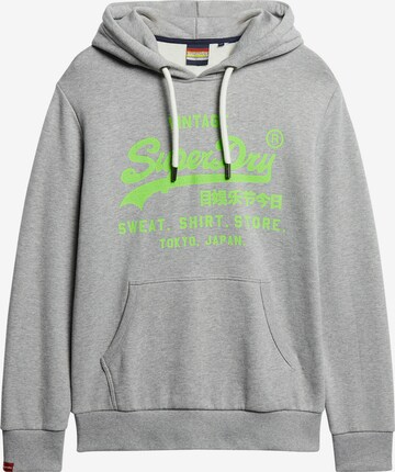 Superdry Sweatshirt 'Vintage' in Grau: predná strana