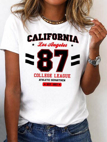 RMK Shirt 'College' in White