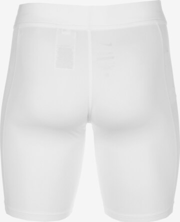 NIKE Skinny Sportunterhose in Weiß