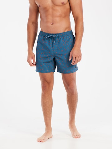 PROTEST Zwemshorts 'PRTJuan' in Blauw
