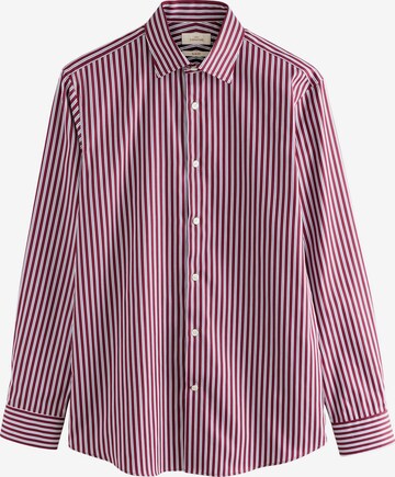 Coupe regular Chemise Next en rouge : devant