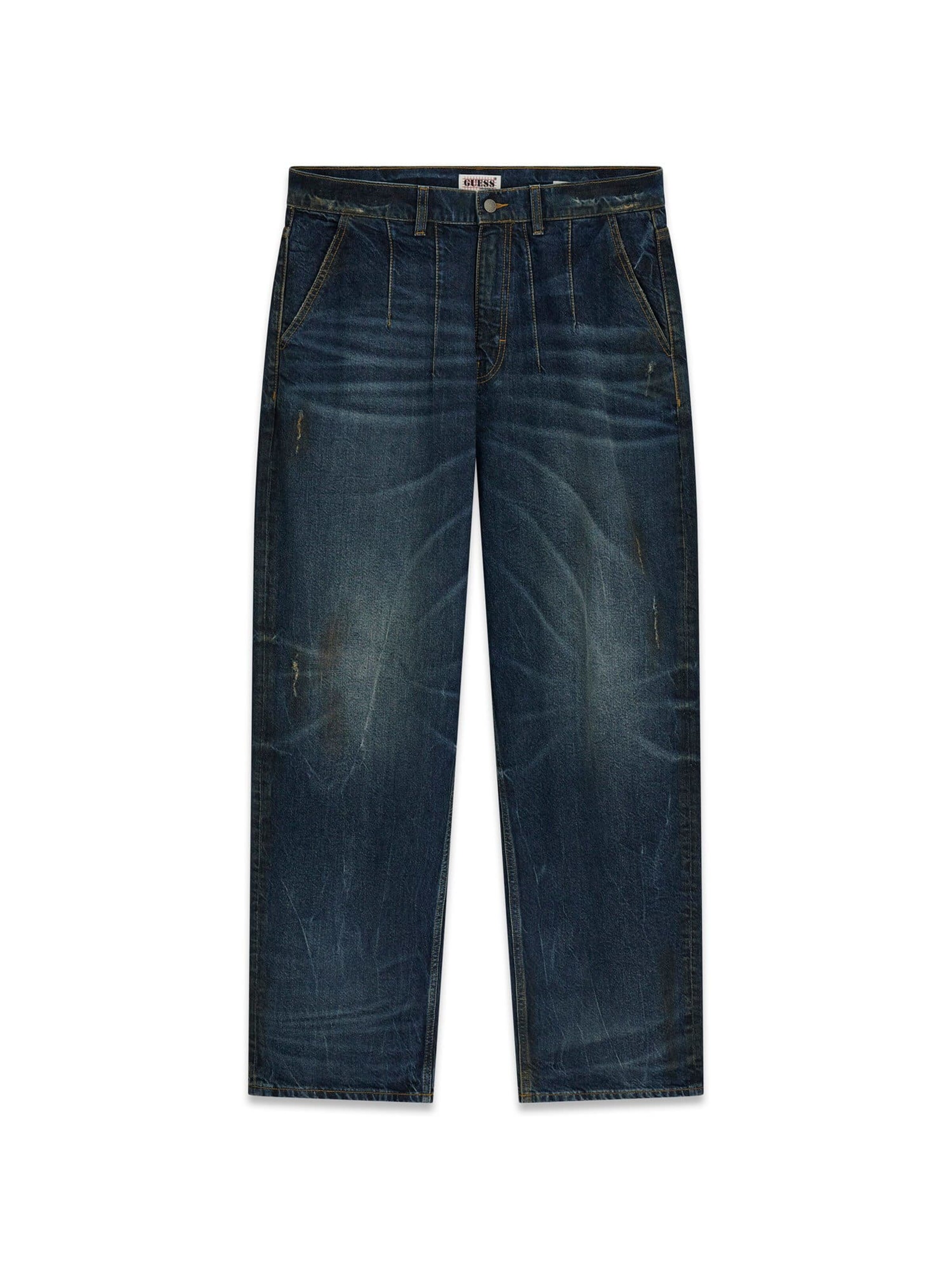 GUESS Baggy Jeans in Blue: front