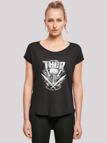 F4NT4STIC Shirt 'Marvel Thor Ragnarok Thor Hammer' in Black: front