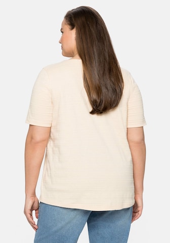 SHEEGO T-shirt i beige