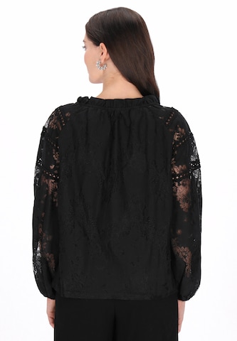 Chemisier usha BLACK LABEL en noir