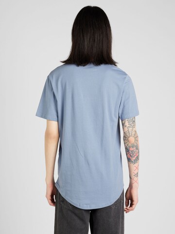 Only & Sons Regularny krój Koszulka 'Matt' w kolorze niebieski