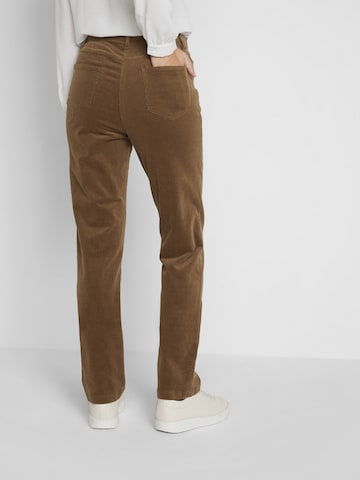 bonprix Slimfit Byxa i brun
