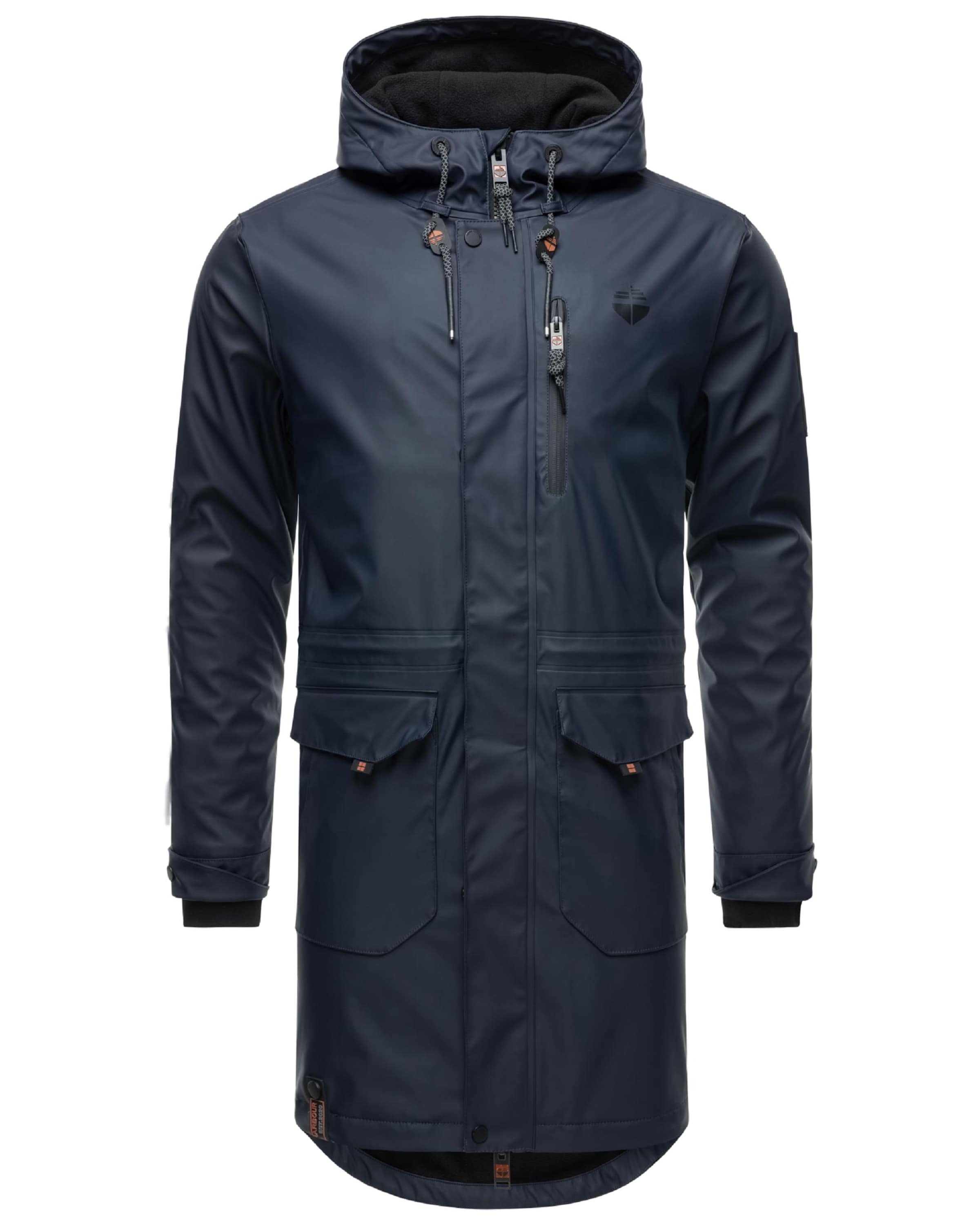 STONE HARBOUR Tussenjas 'Verdaan' in Blauw: voorkant