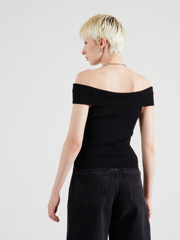Tops en tricot Monki en noir