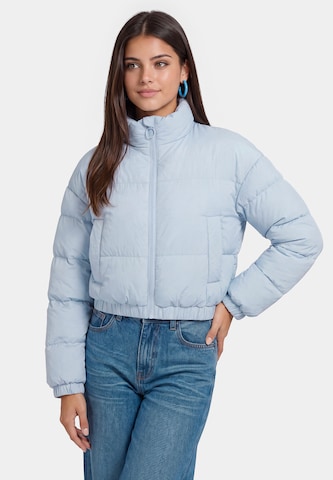 Veste d’hiver MYMO en bleu : devant