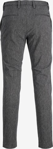 JACK & JONES - Slimfit Calças chino 'MARCO' em cinzento