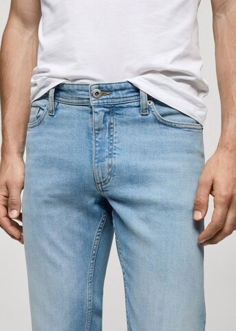 MANGO MAN Regular Jeans 'Jan' in Blau