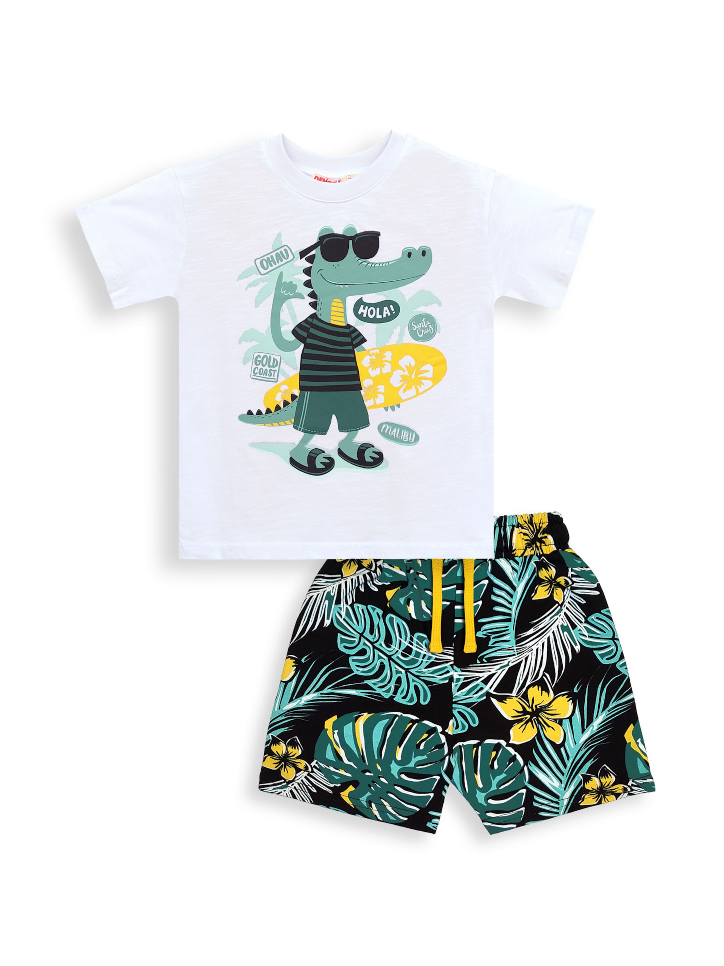 Denokids Set in White: front