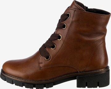 Bottines à lacets 'Dover' ARA en marron