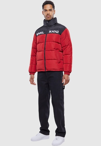 Veste d’hiver Karl Kani en rouge