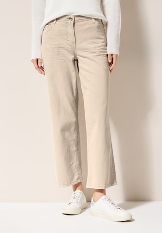 CECIL Loose fit Jeans in Beige: front