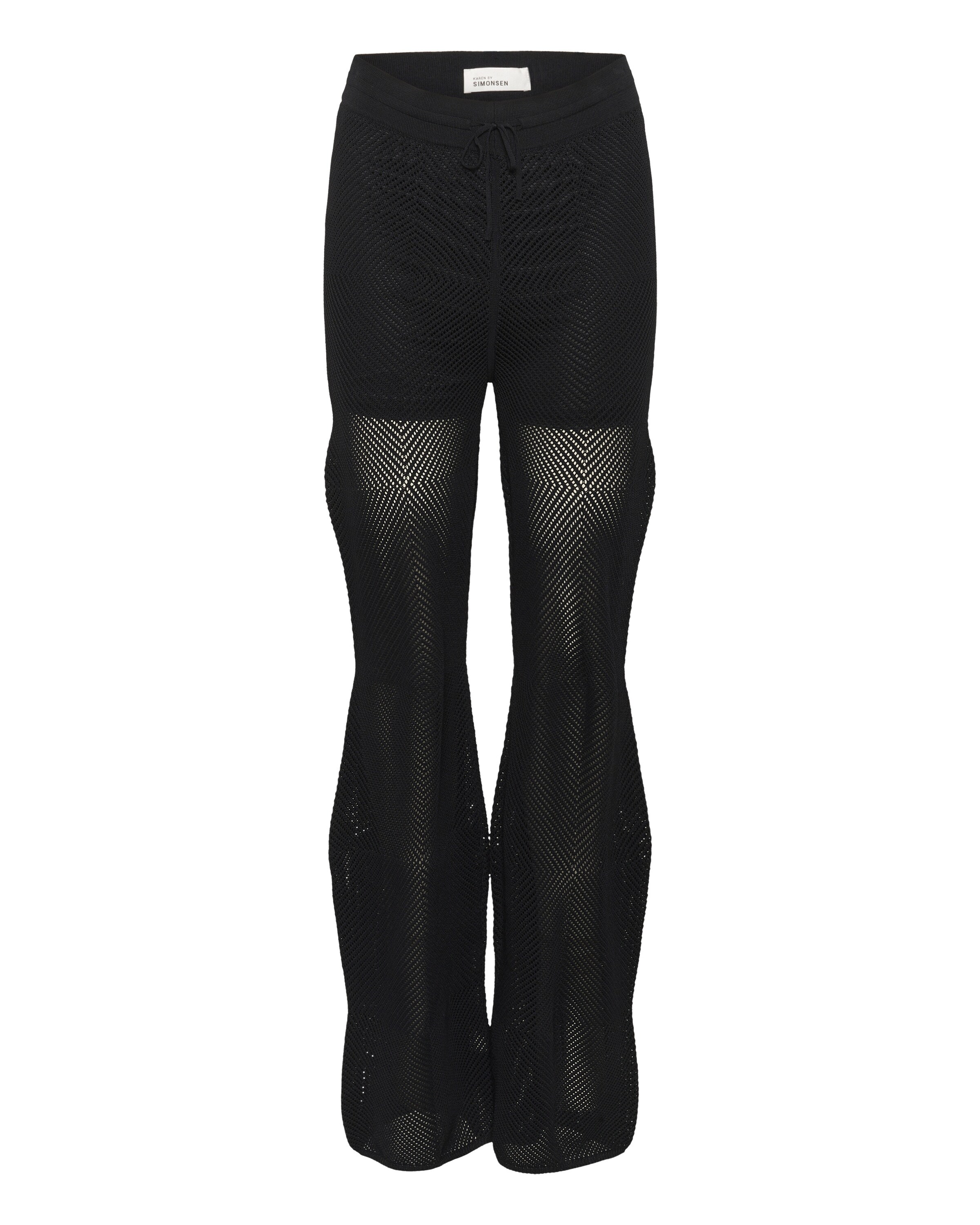 KAREN BY SIMONSEN Loosefit Hose 'Upala' in Schwarz: Vorderseite