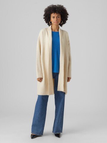 Cardigan 'HEIDI' VERO MODA en beige