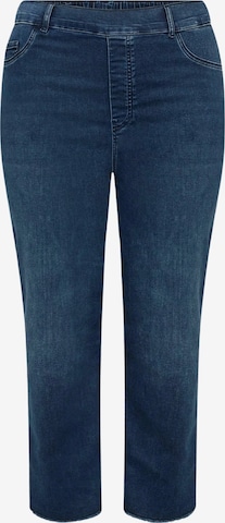 Wasabi Concept Regular Farkut 'Summer' värissä sininen: etupuoli