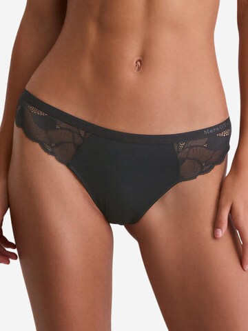 Marc O'Polo Slip 'Tender Lace' in Zwart