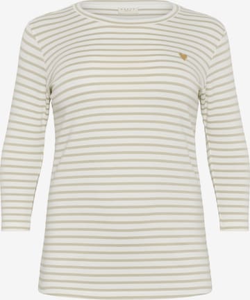 KAFFE CURVEMajica 'KCLia' - bijela boja: prednji dio