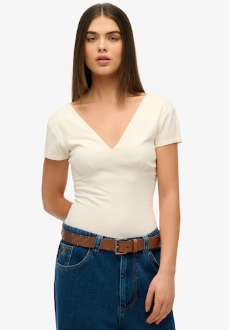 Superdry Shirt in Wit: voorkant