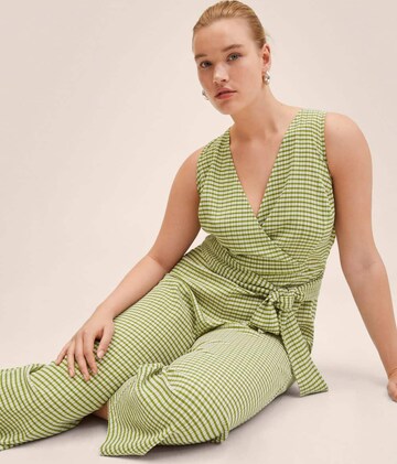 MANGO Jumpsuit in Grün