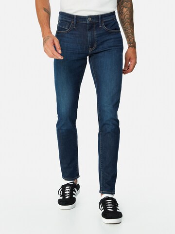 Mavi Skinny Jeans in Blue: front