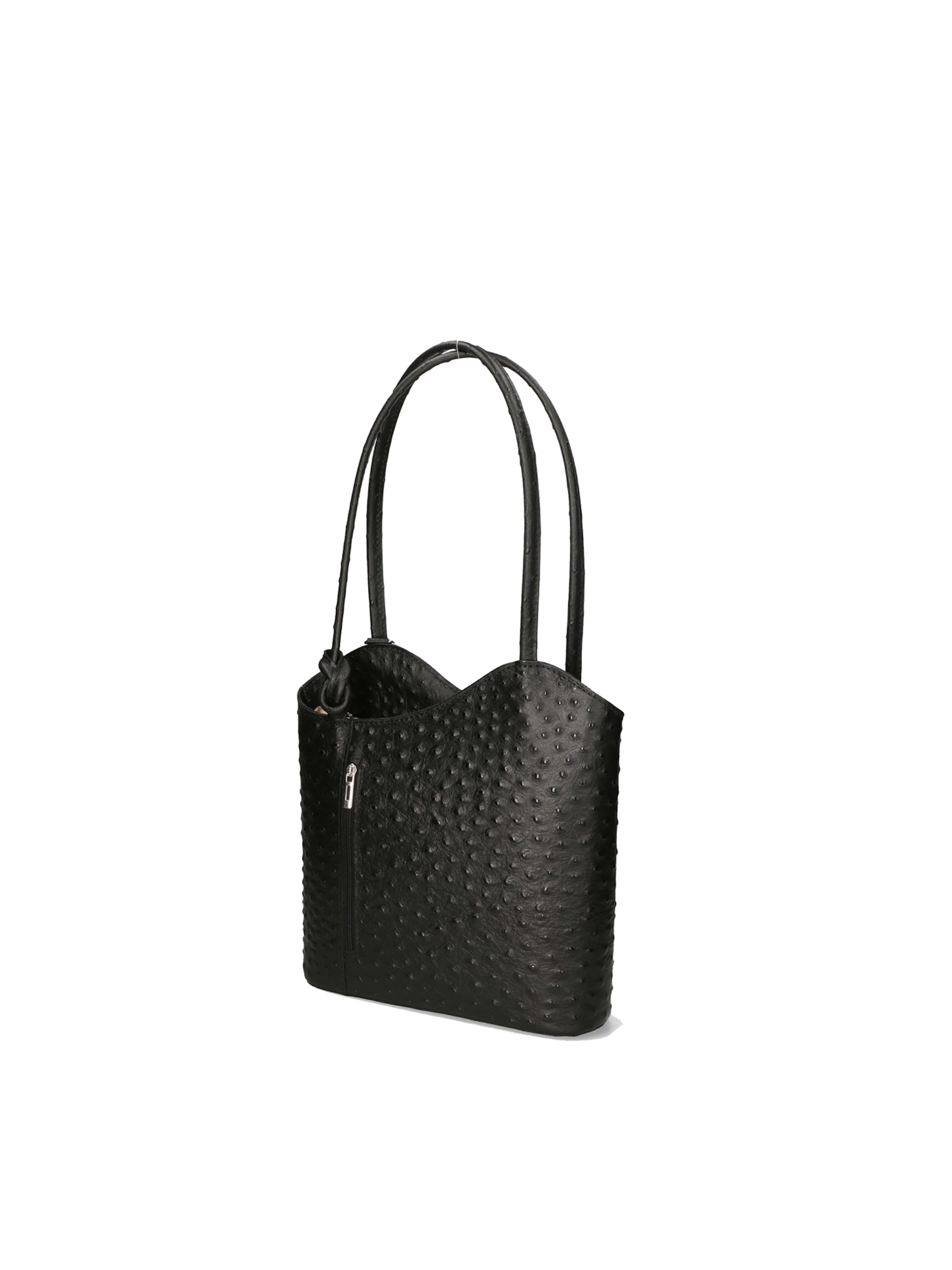 Zaino di Gave Lux in nero: frontale