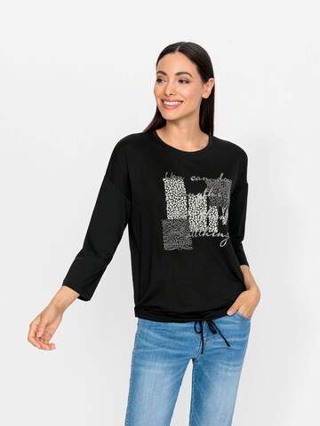 heine Shirt in Schwarz: Vorderseite