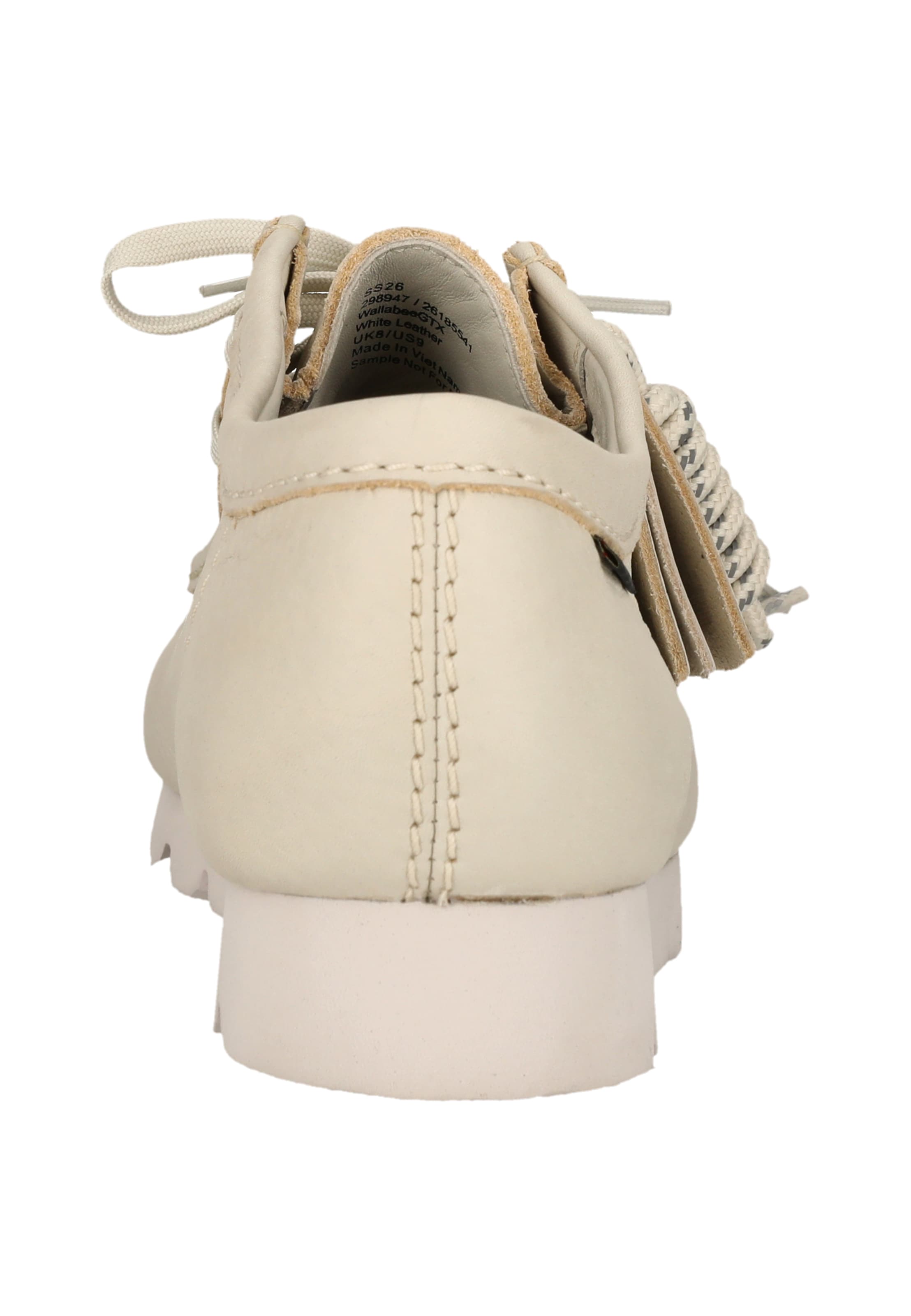 CLARKS Lace-up shoe 'Wallebee' in Beige