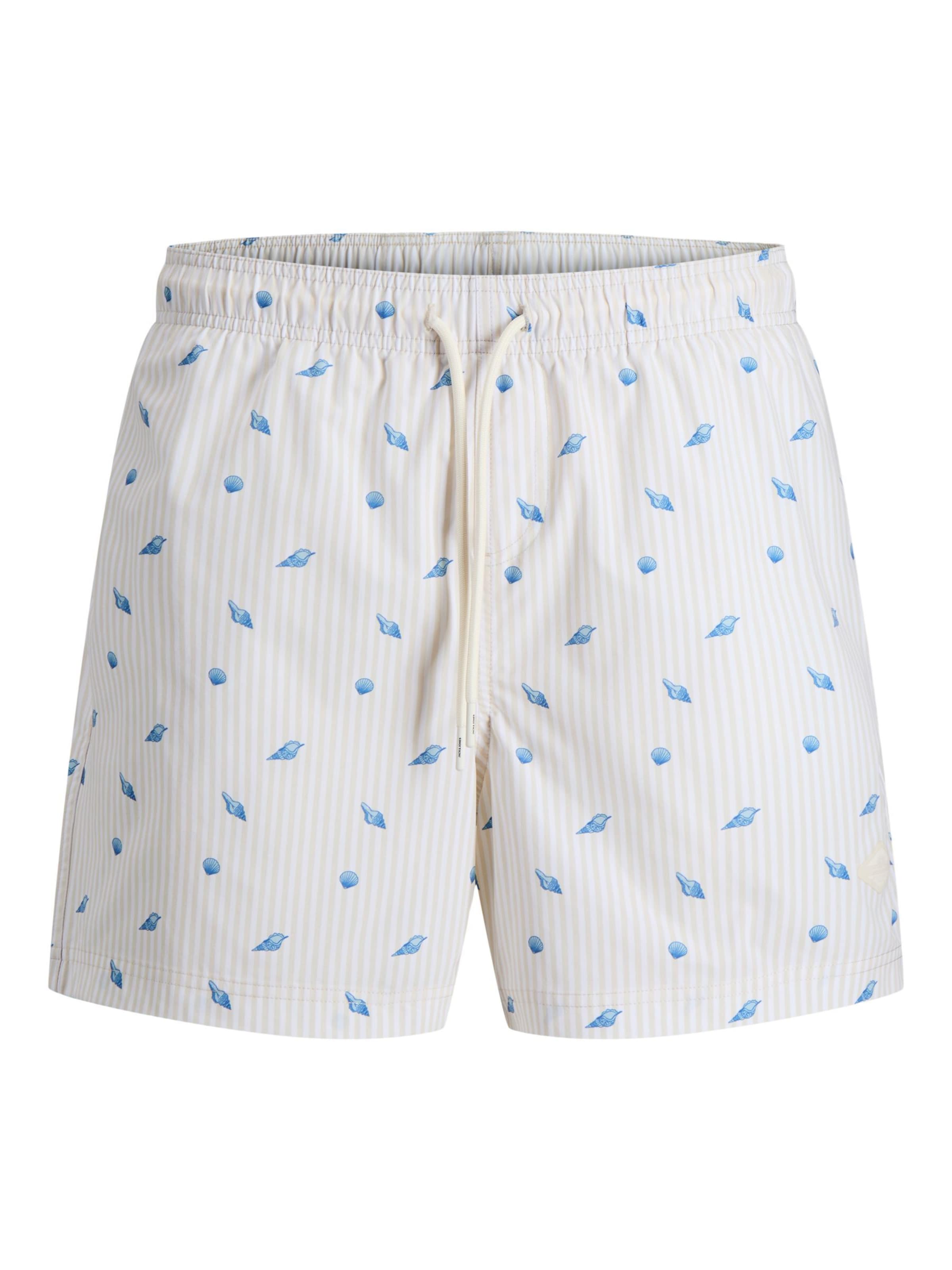 JACK & JONES Zwemshorts in Grijs: voorkant