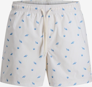 JACK & JONES Zwemshorts in Grijs: voorkant
