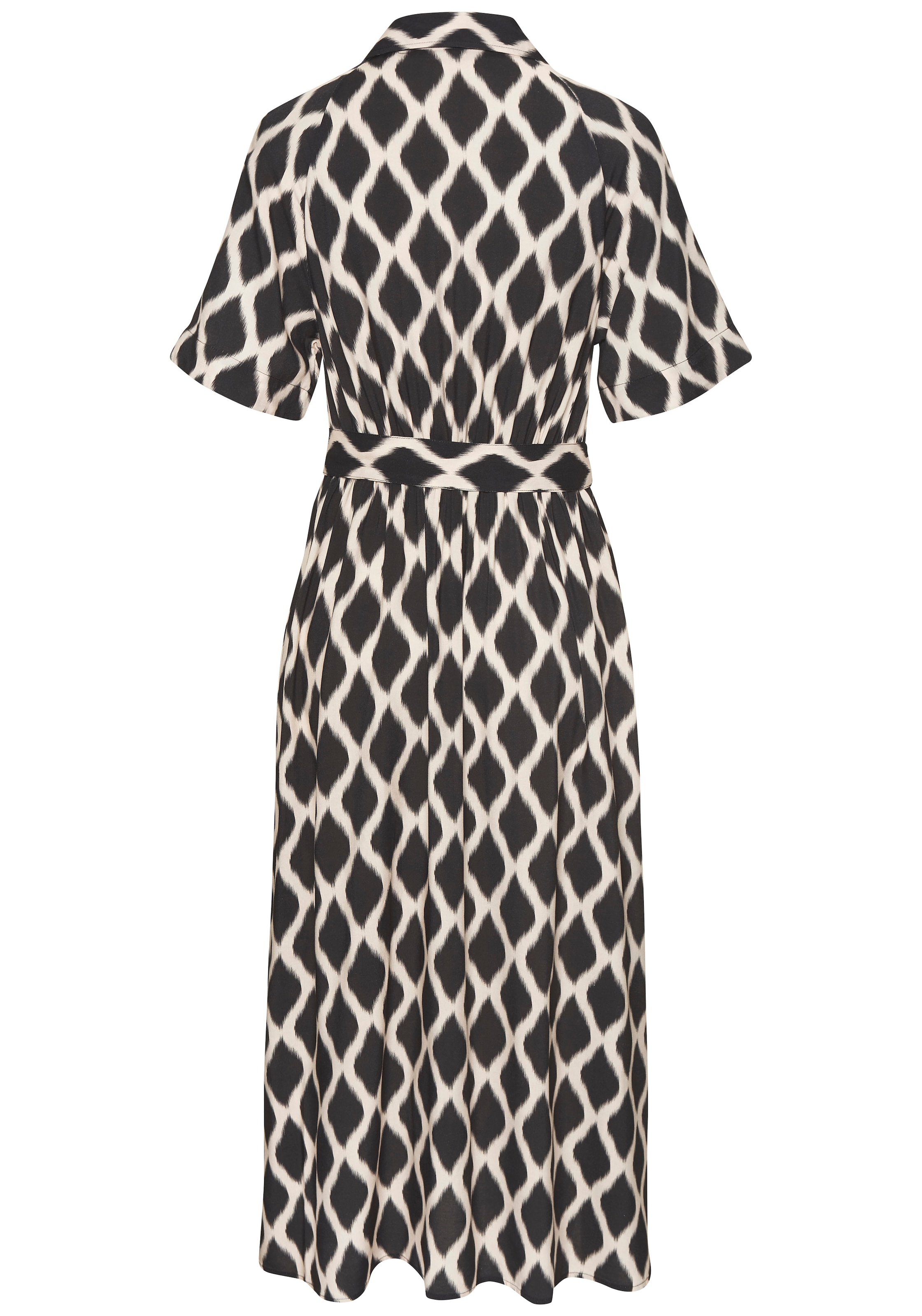 VIVANCE - Vestido camisero en negro