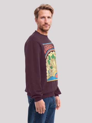 Sweat-shirt 'US National Parks Joshua Tree' F4NT4STIC en violet