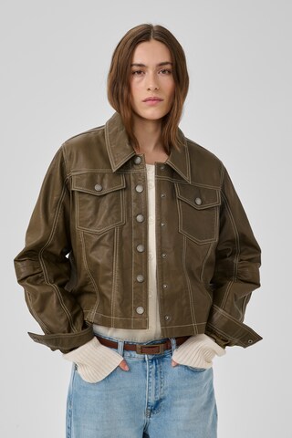 My Essential Wardrobe Tussenjas 'MWMateo ' in Groen: voorkant