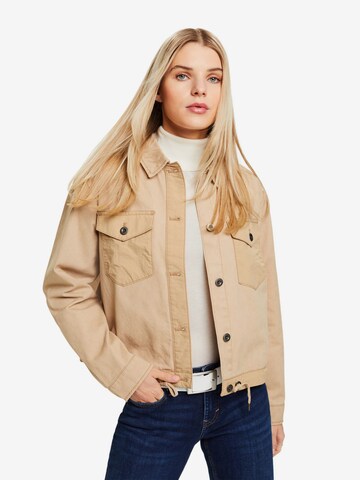 ESPRIT Between-Season Jacket in Beige: front