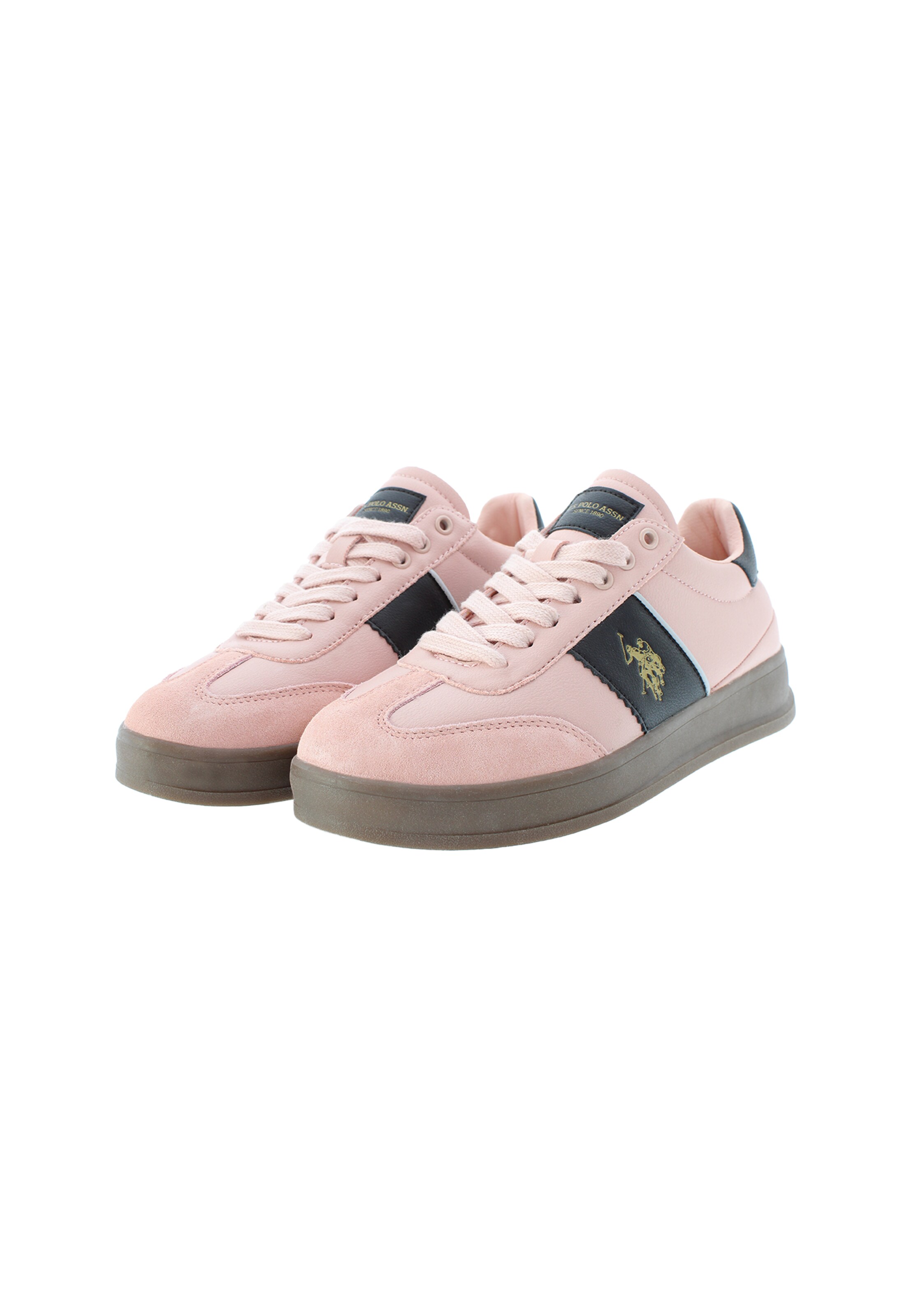 Baskets basses U.S. POLO ASSN. en rose