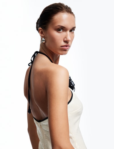 Koton Cocktail Dress in Black / White, Item view