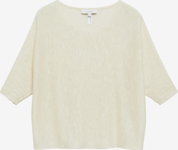 Pull-over COMMA en beige : devant