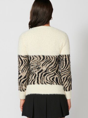 KOROSHI Sweater in Beige