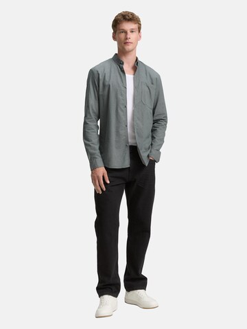 TOM TAILOR DENIM Regular fit Overhemd in Groen