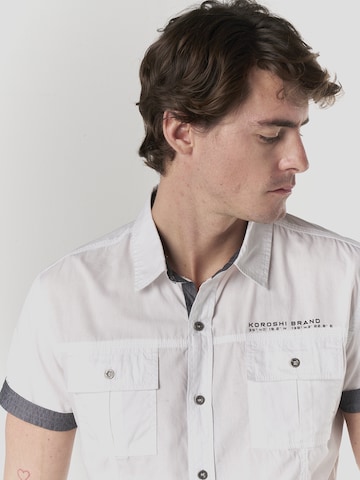 Regular fit Camicia di KOROSHI in bianco