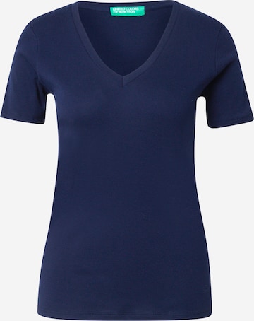 UNITED COLORS OF BENETTON Shirt in Blue: front