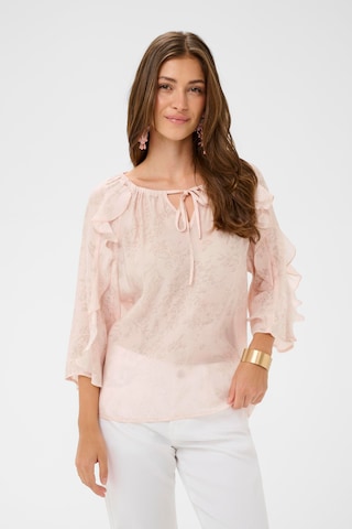 Cream Bluse 'CRAmy' in Pink: Vorderseite