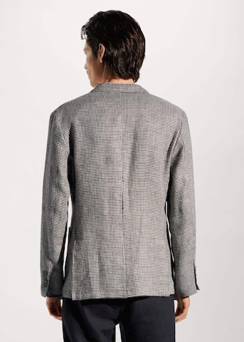 MANGO MAN Slim fit Suit Jacket 'napoli' in Grey